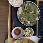 ちなみにいつもこんなの食べてます、、、😌 #玄米　#ぬか漬け #味噌汁　#蒸し野菜